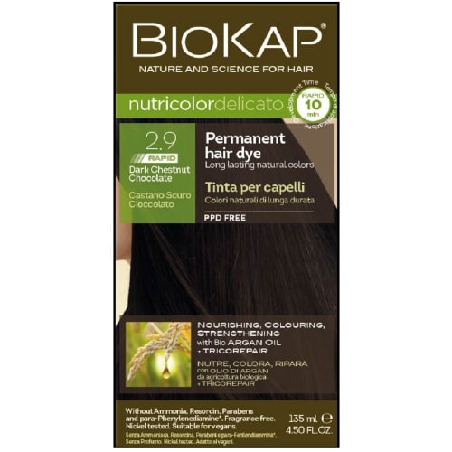 BioKap - Nutricolor Delicato Rapid (2.9 Dark Chestnut Chocolate)