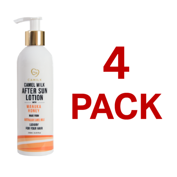Camilk - Camel Milk After Sun Lotion (250ml) (4 Pack)
