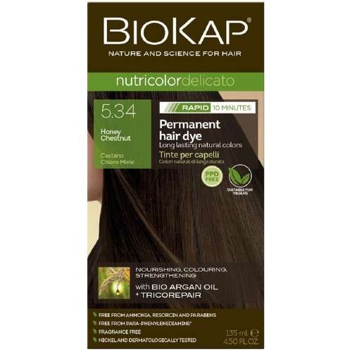 BioKap - Nutricolor Delicato Rapid (5.34 Honey Chestnut)