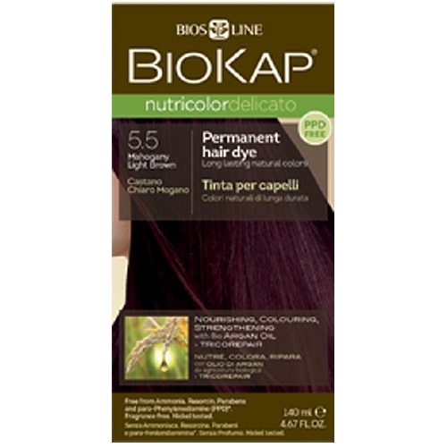 BioKap - Nutricolor Delicato (5.5 Mahogany Light Brown)