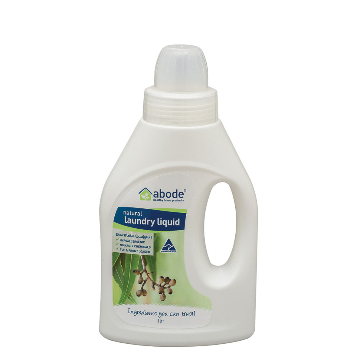 Abode - Laundry Liquid (Front Top) Eucalyptus