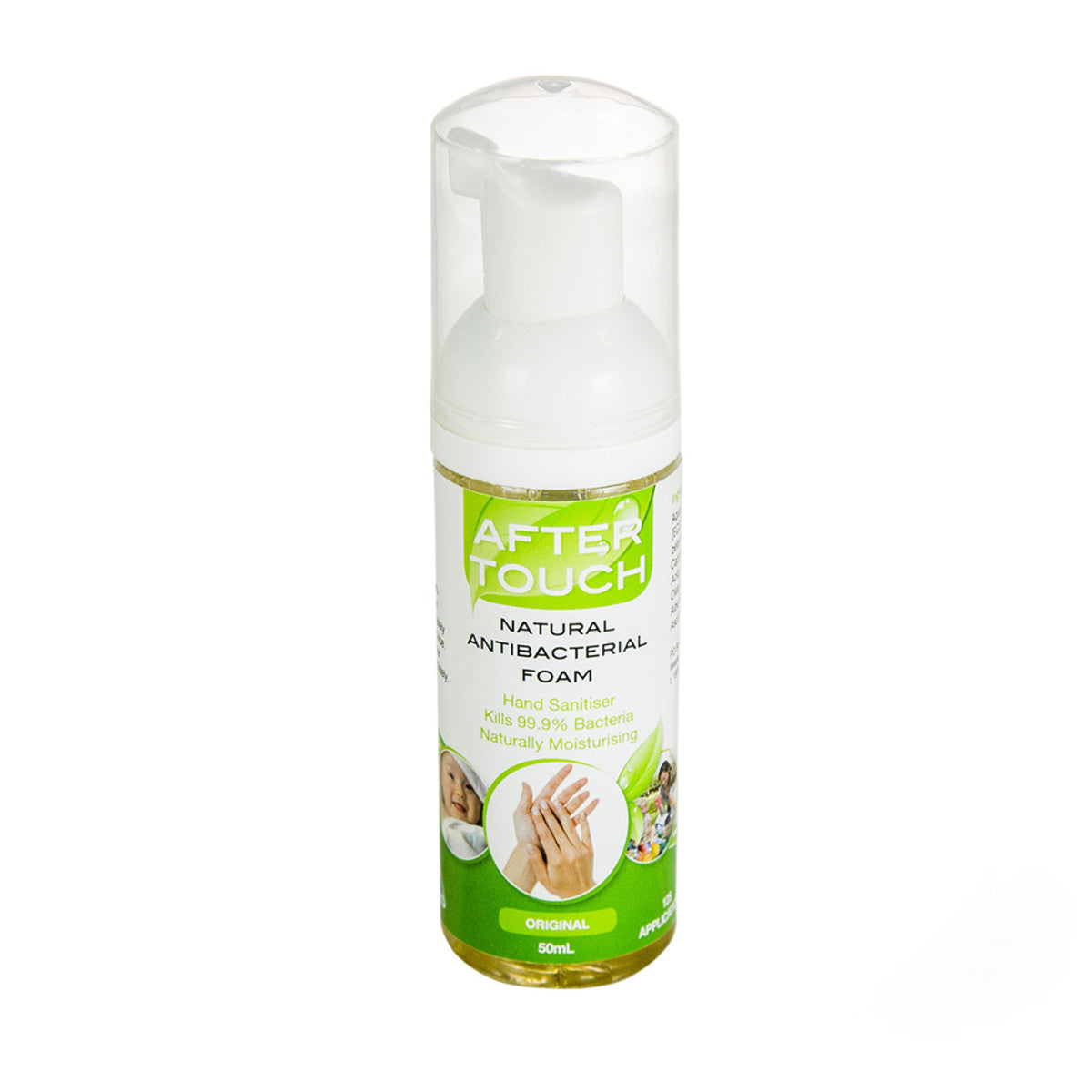 After Touch - Natural Antibacterial Hand Sanitising Foam
