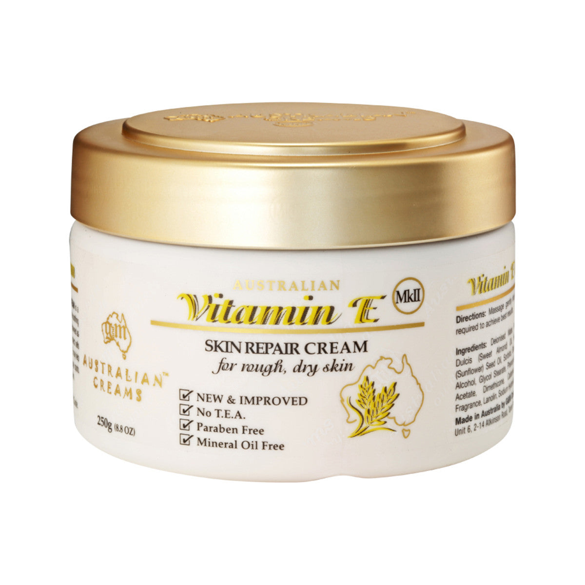 Australian Creams MkII - Vitamin E Skin Repair Cream