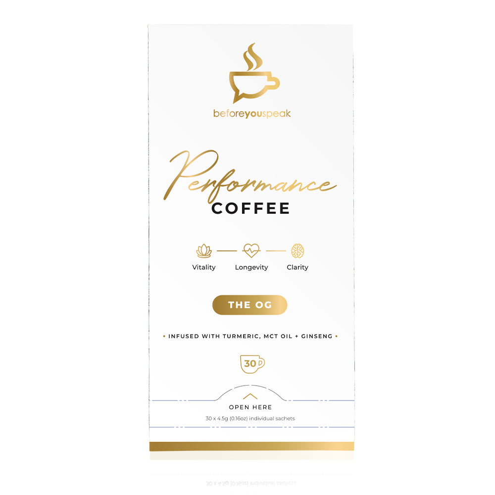 Before You Speak - Performance Coffee The OG