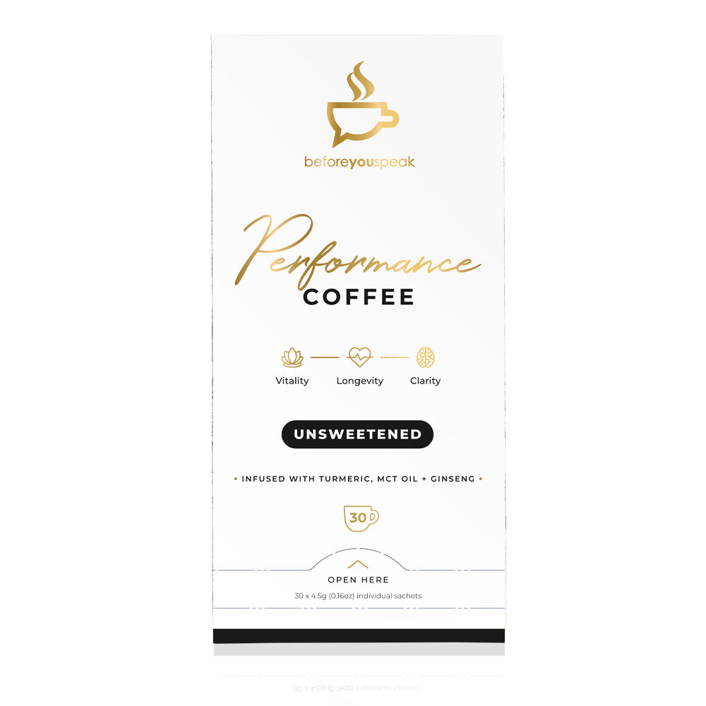 Before You Speak - Performance Coffee Unsweetened