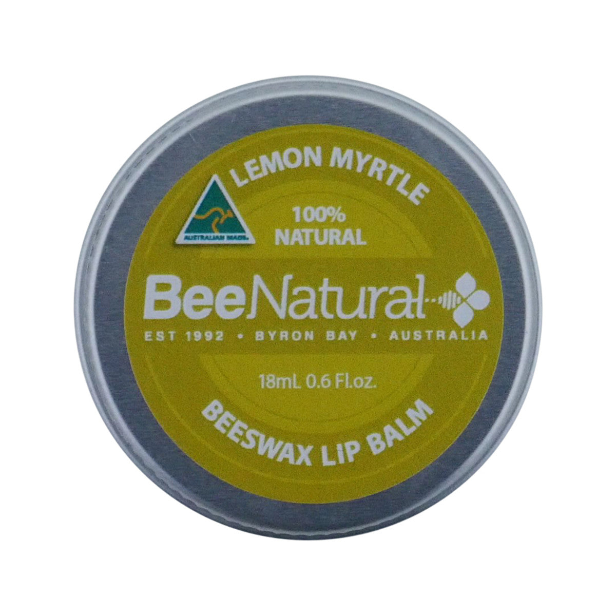 Bee Natural - Lip Balm Tin Lemon Myrtle