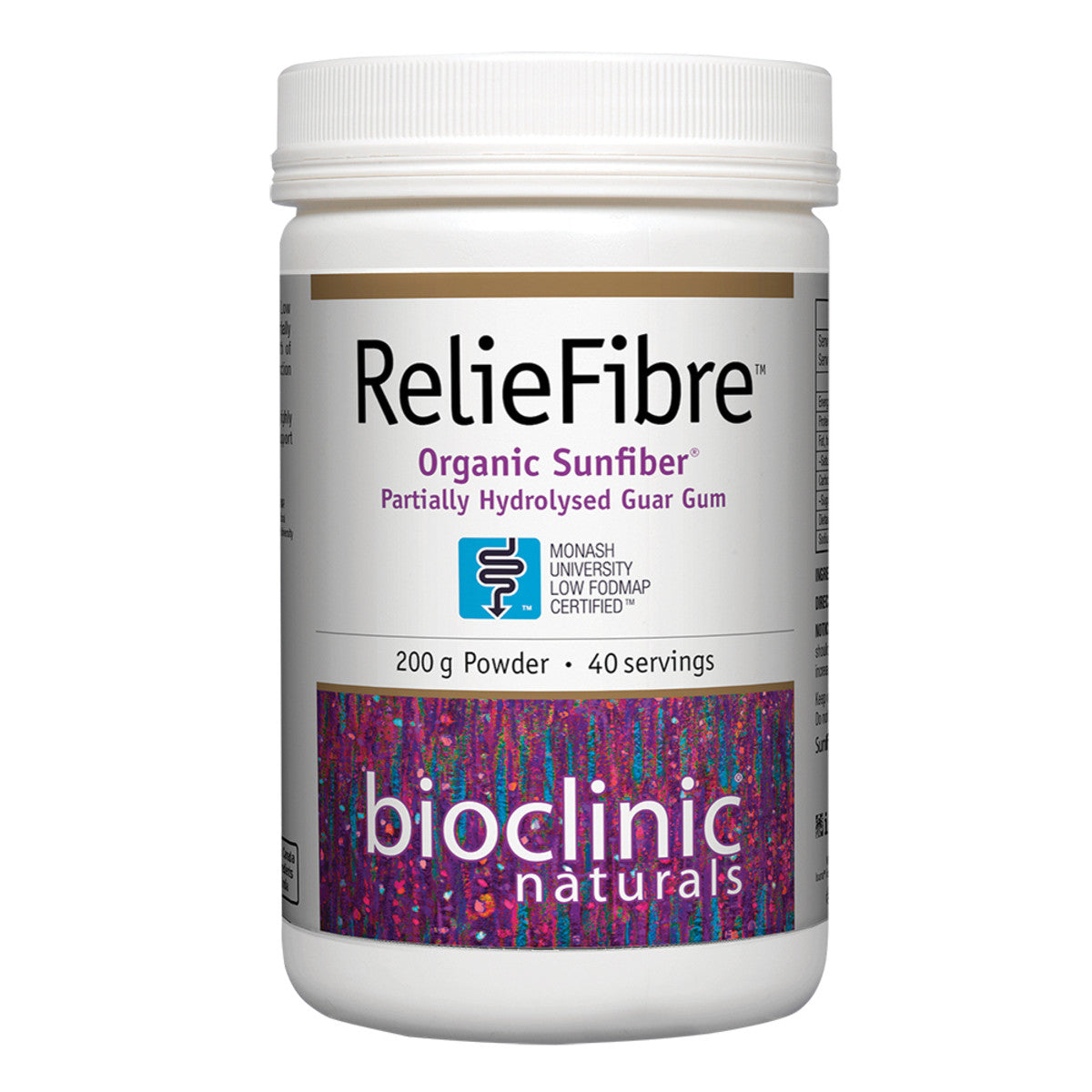 Bioclinic Naturals - RelieFibre (Organic Sunfiber PHGG)