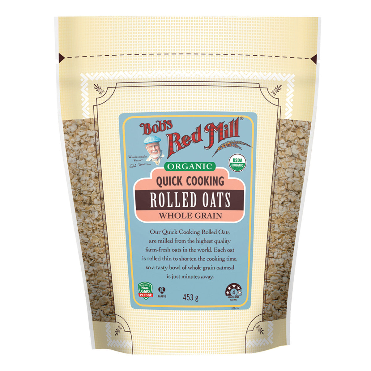 Bob's Red Mill - Organic Quick Cooking Rolled Oats (Whole Grain)