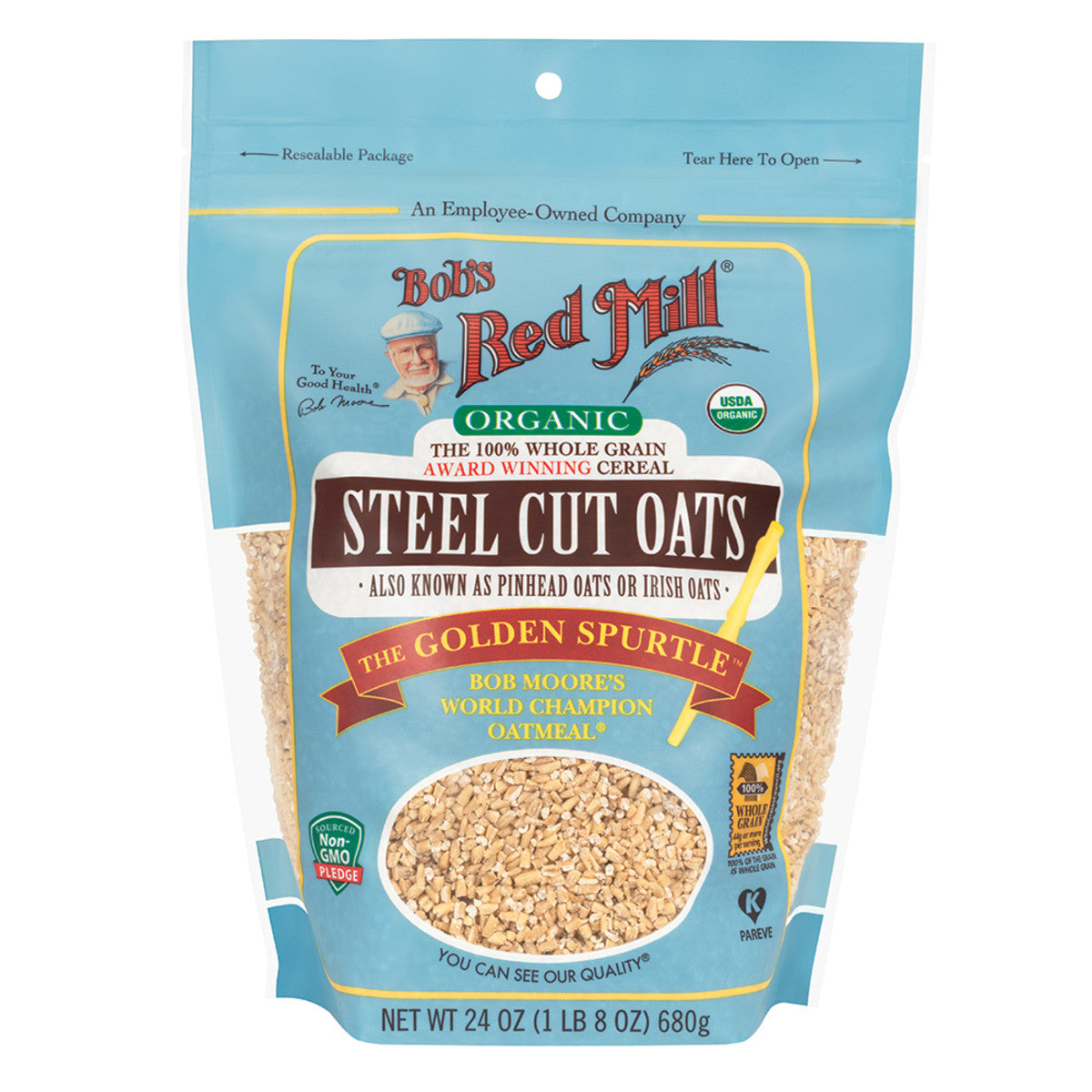 Bob's Red Mill - Organic Steel Cut Oats