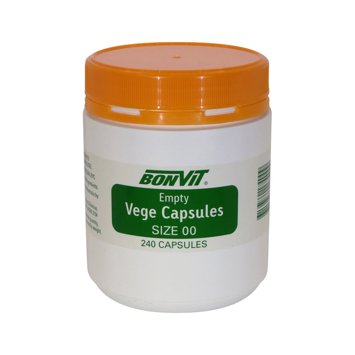 Bonvit - Empty Vege Capsules Size '00'