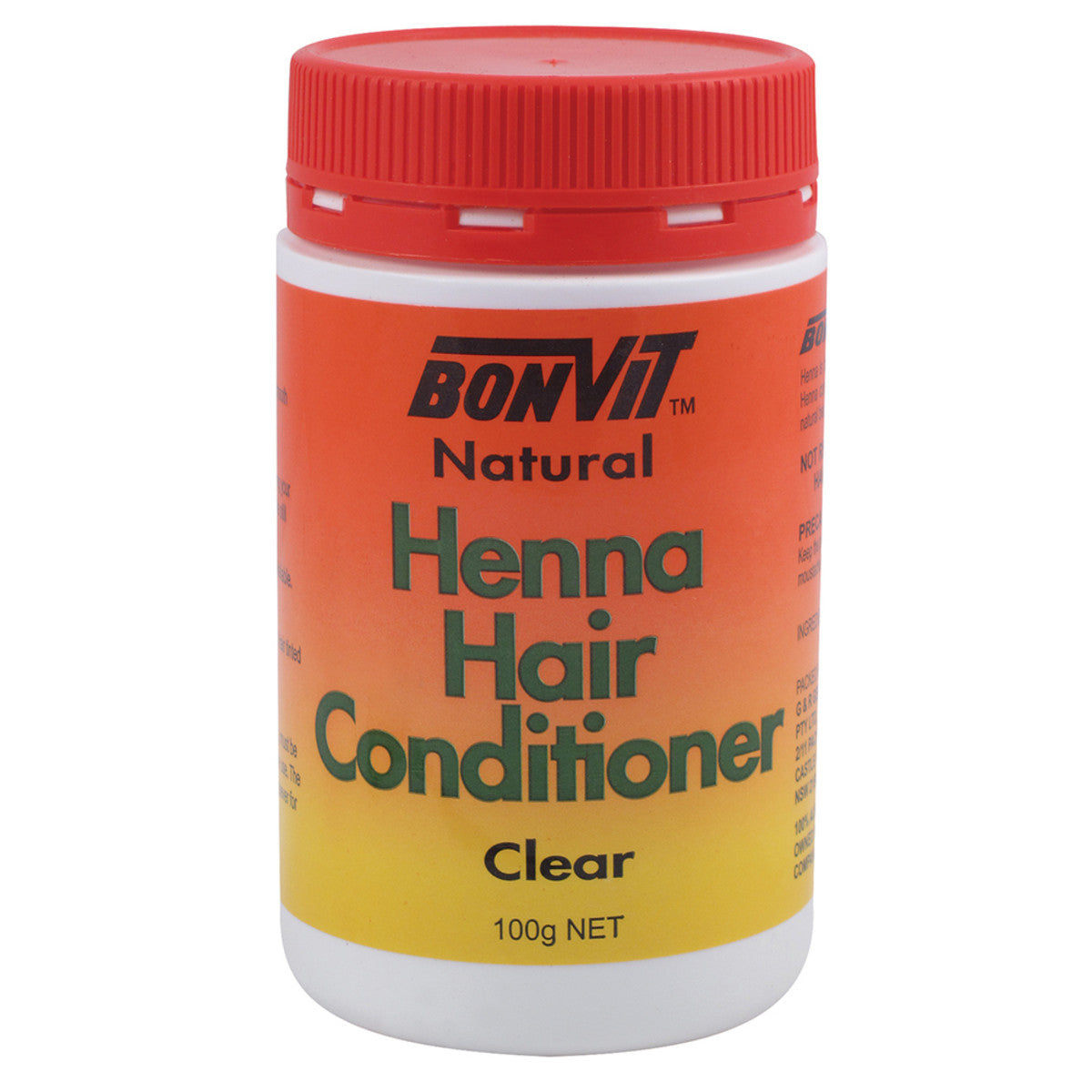 Bonvit - Henna Hair Conditioner Clear