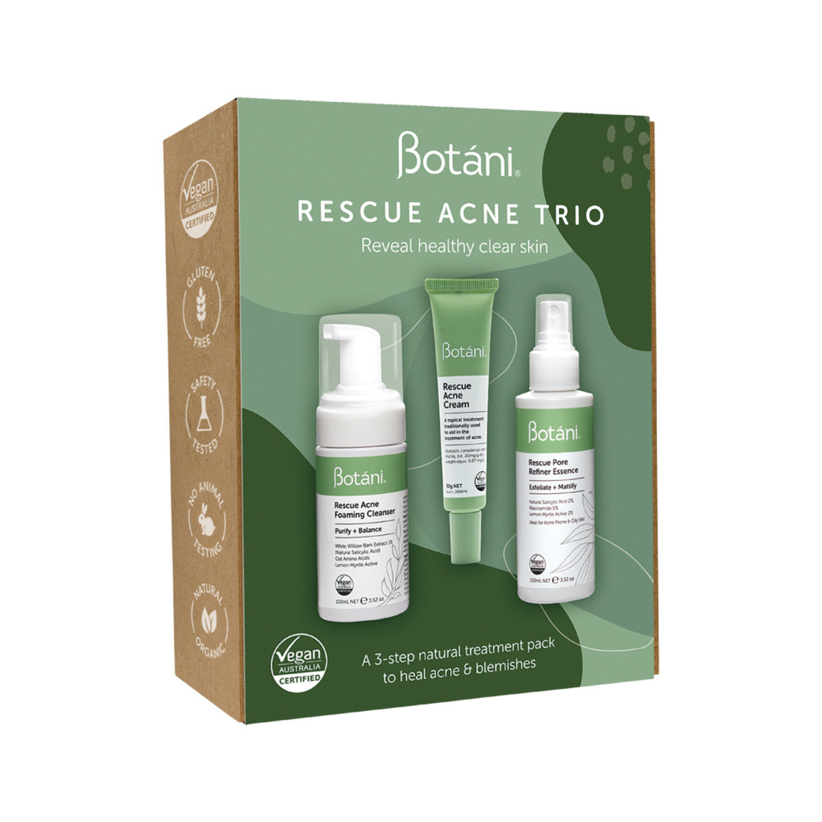 Botani - Rescue Acne Trio Pack