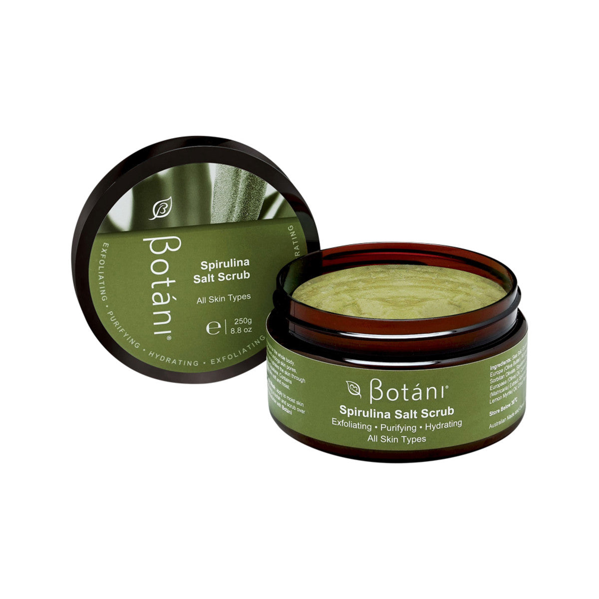 Botani - Spirulina Salt Scrub