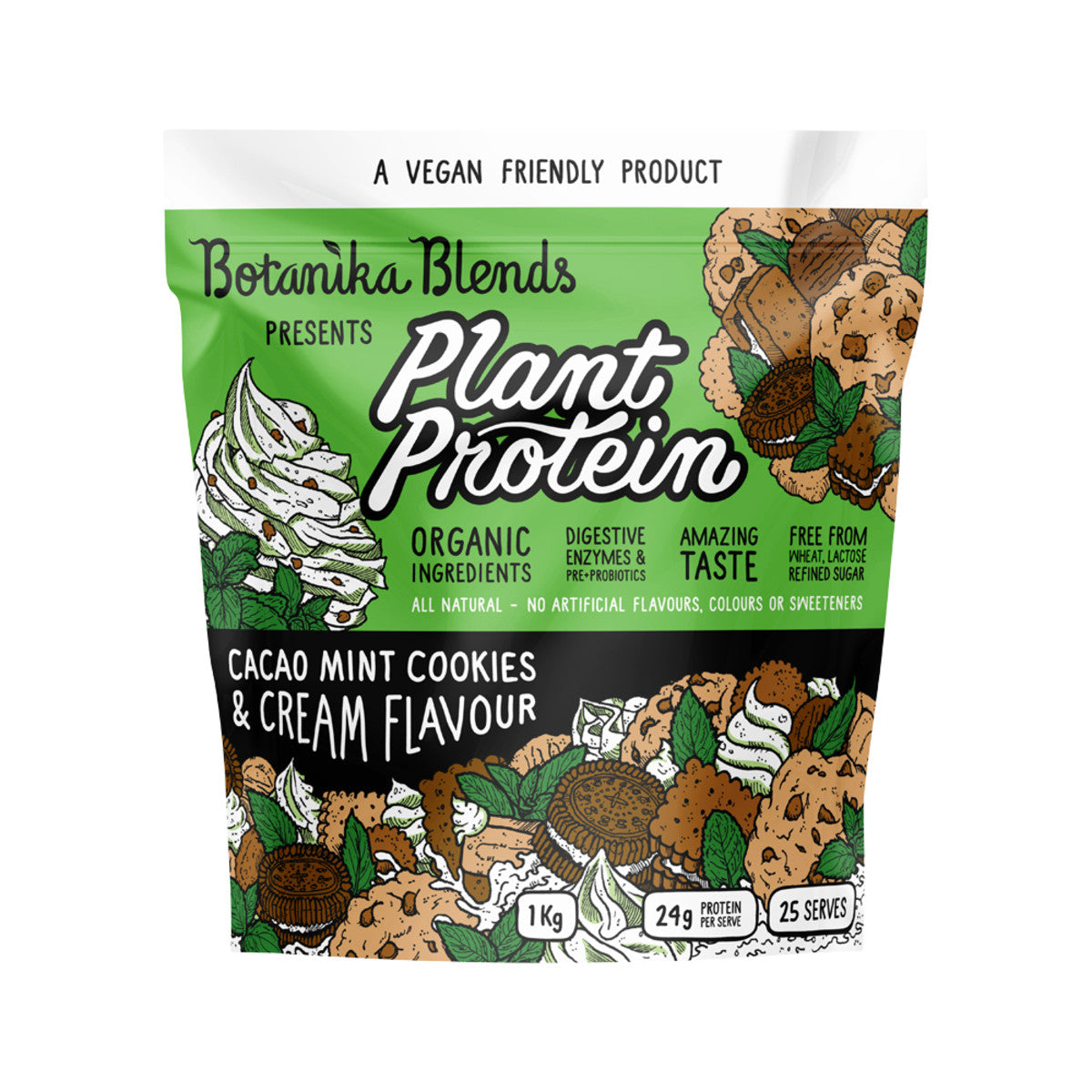 Botanika Blends - Plant Protein Cacao Mint Cookies & Cream