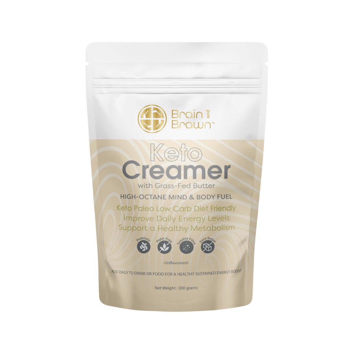 Brain and Brawn - Keto Creamer Unflavoured