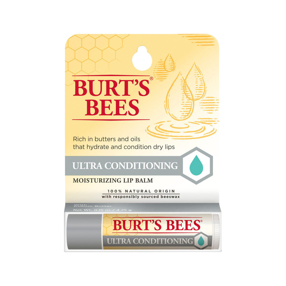 Burts Bees - Moisturising Lip Balm Ultra Conditioning