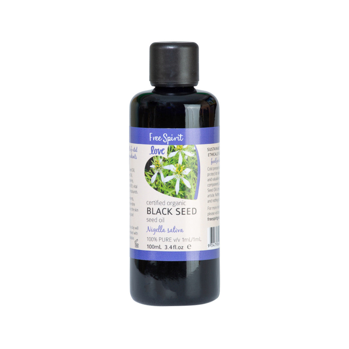 Free Spirit - Love Organic Black Seed Seed Oil