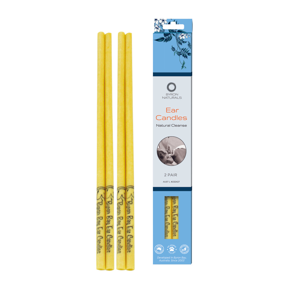 Byron Naturals - Ear Candles x 2 Pairs