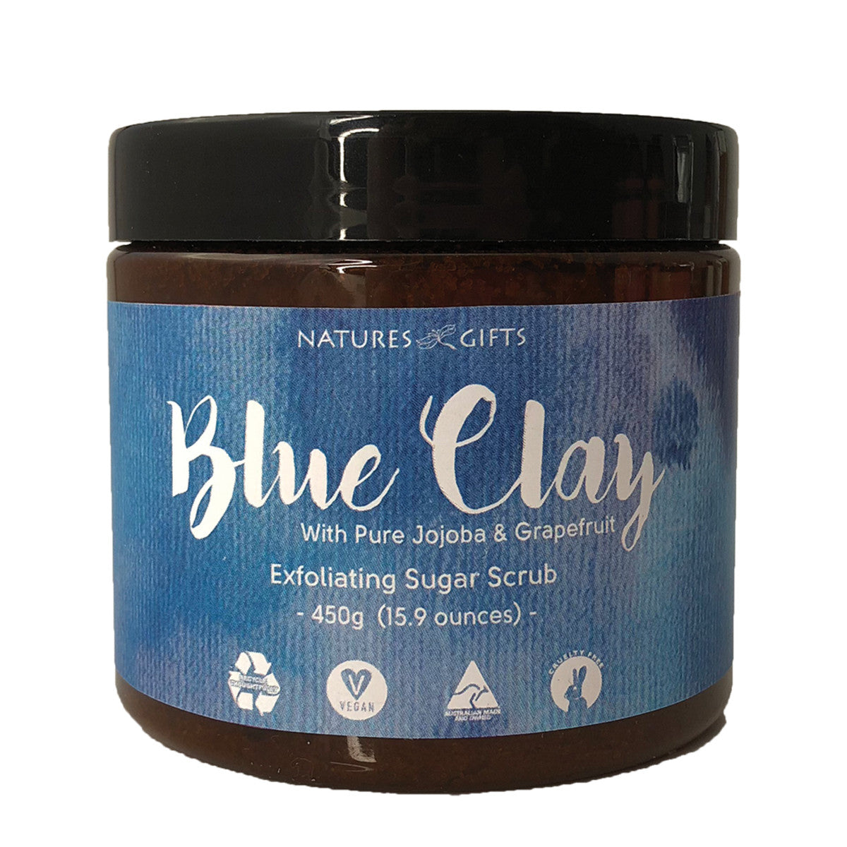 Clover Fields - N. Gifts Blue Clay Exfol Sugar Scrub