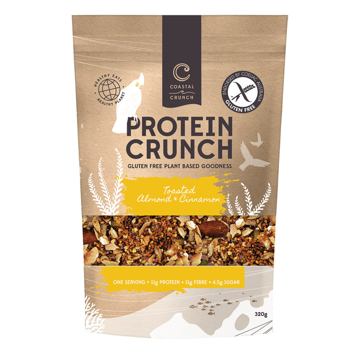 Coastal Crunch - Protein Crunch Toasted Almond Cinnamon