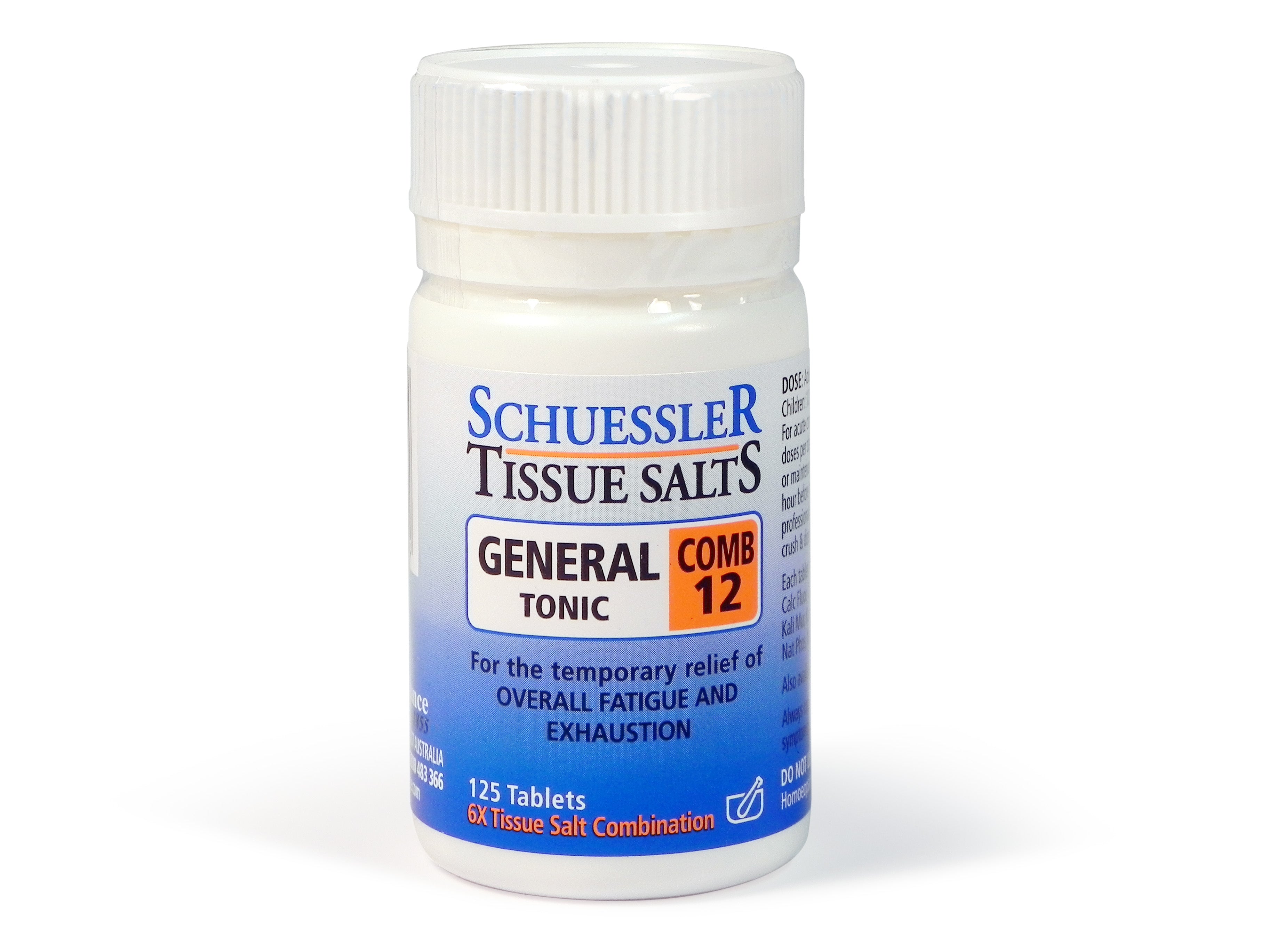 Schuessler Tissue Salts - Comb 12 (General Tonic)