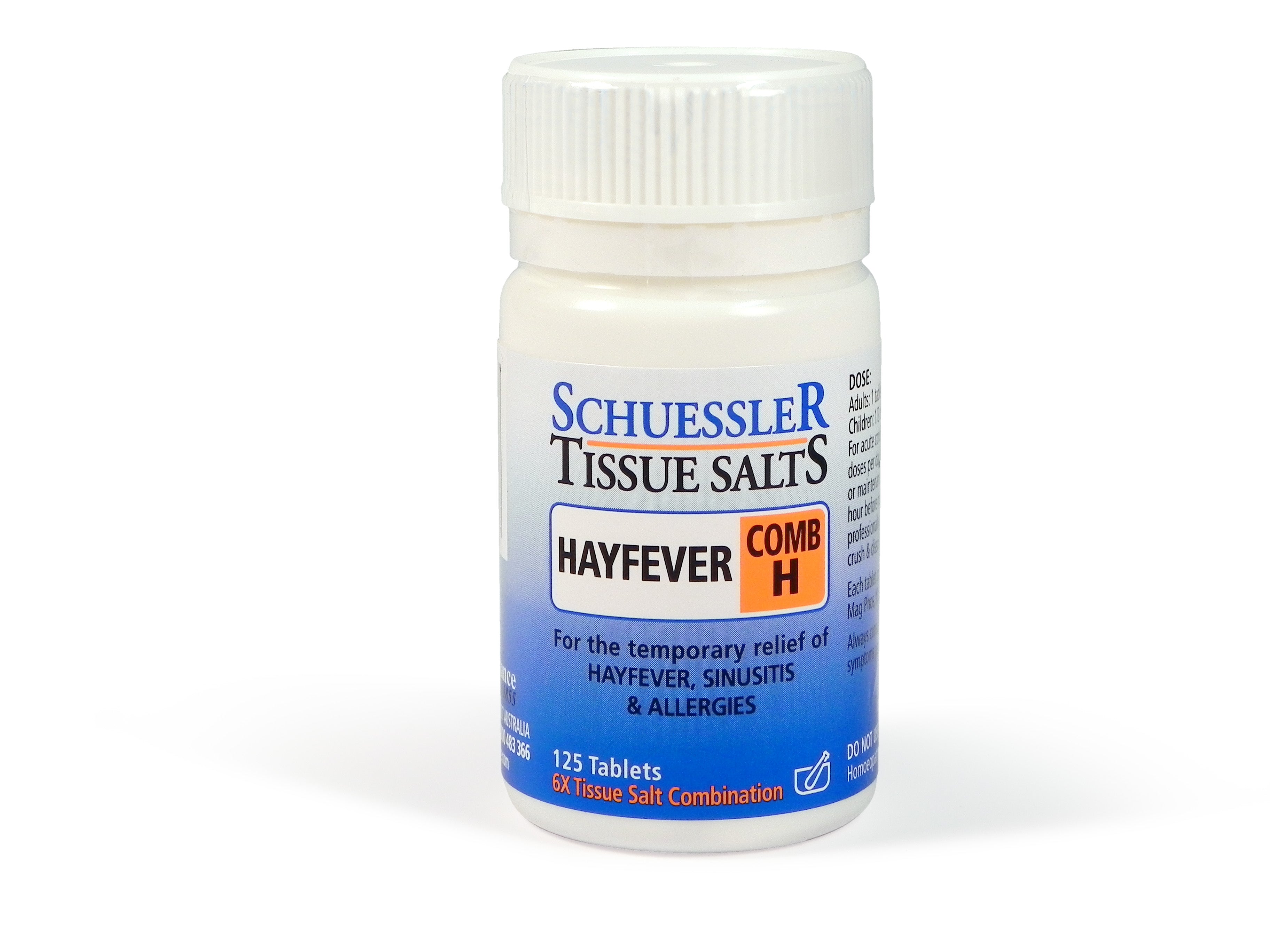 Schuessler Tissue Salts - Comb H (Hayfever)
