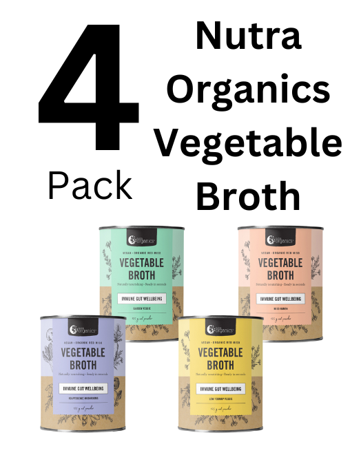 Nutra Organics - Vegetable Broth (4 Pack)