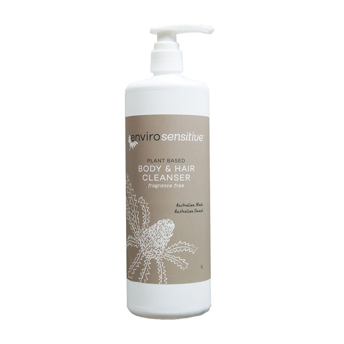 EnviroSensitive - Body and Hair Cleanser Fragrance Free 1L