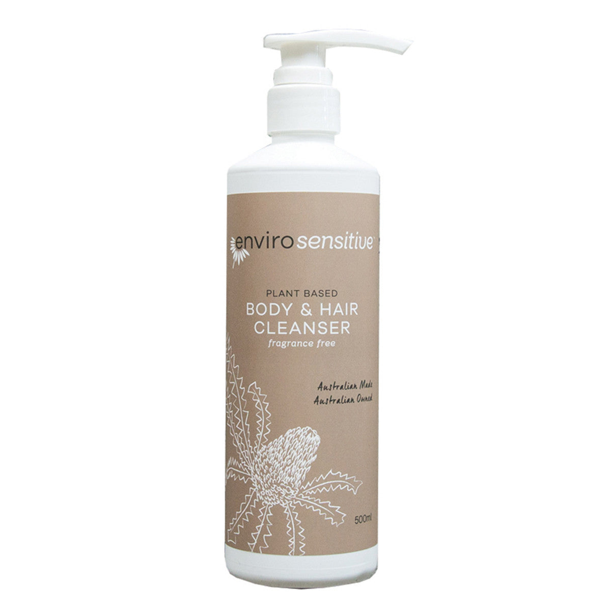 EnviroSensitive - Body and Hair Cleanser Fragrance Free 500ml