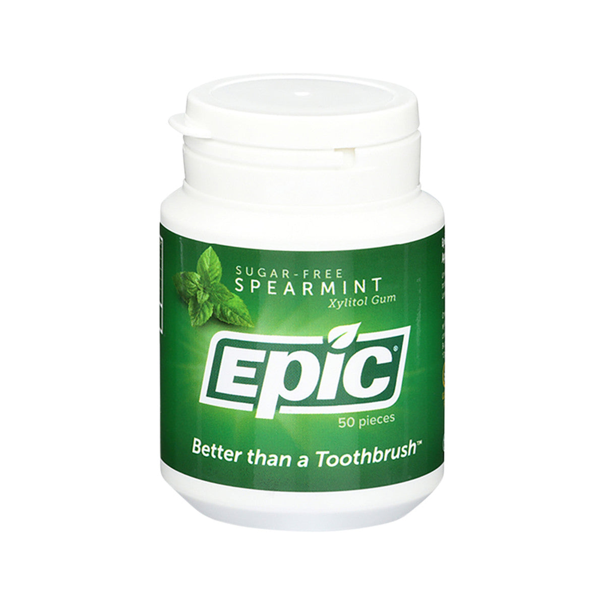 Epic Dental - Xylitol Dental Gum Spearmint 50pc Tub