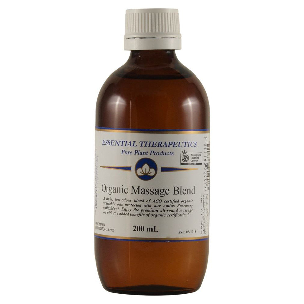 ESSEN THERAP MASSAGE OIL BLEND ORGANIC 200ML