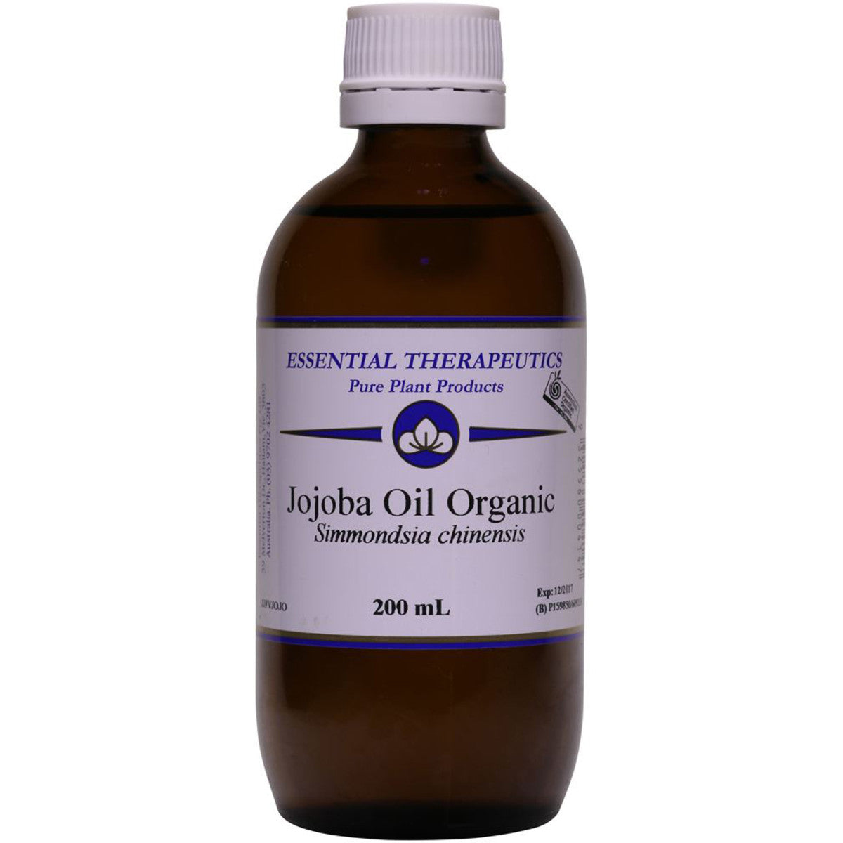 ESSEN THERAP VEG OIL JOJOBA ORGANIC 200ML