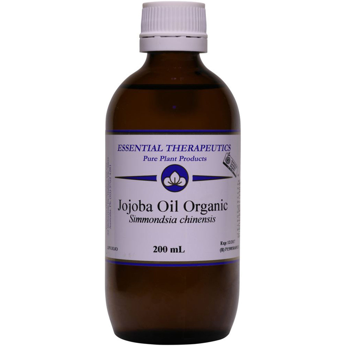 Essential Therapeutic - Vege Oil Jojoba Oil Organic 200ml