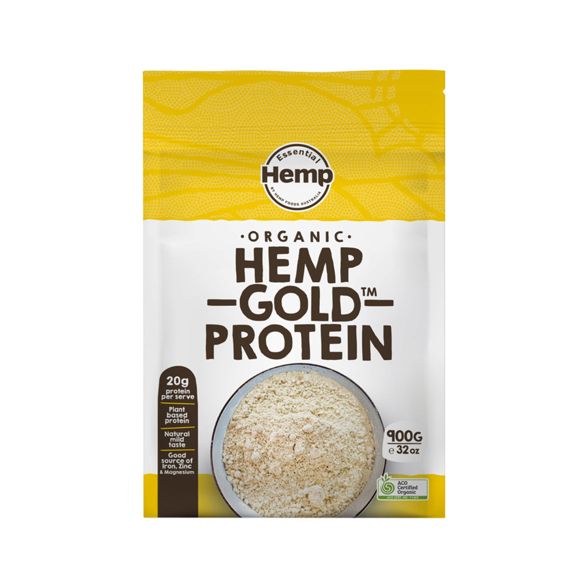 Essential Hemp - Organic Hemp Protein Gold Powder