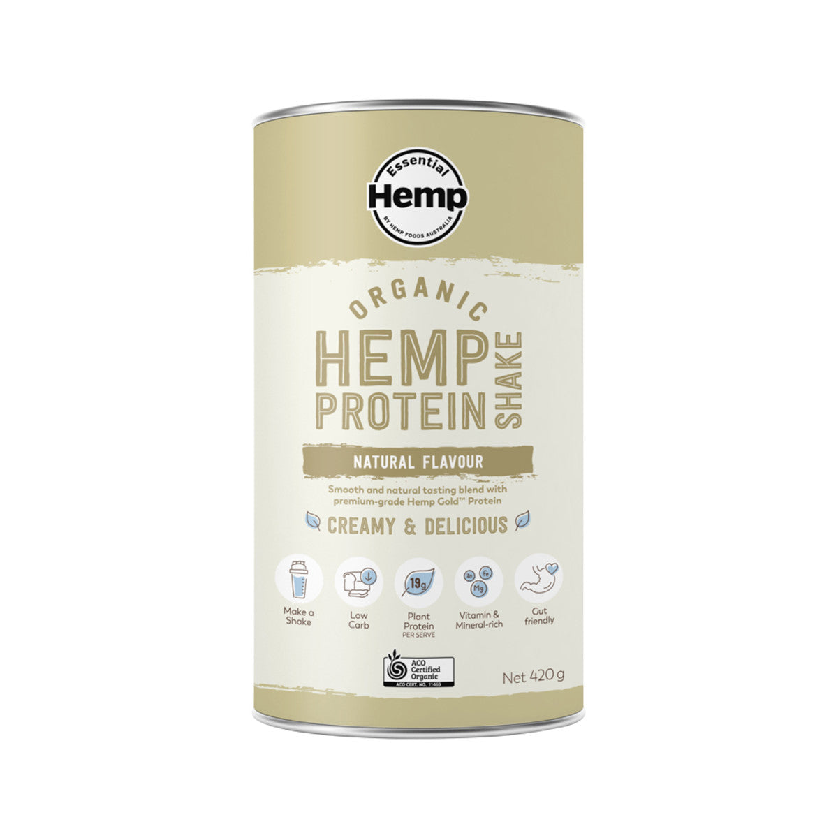 Essential Hemp - Hemp Protein Powder Unflavoured 420g