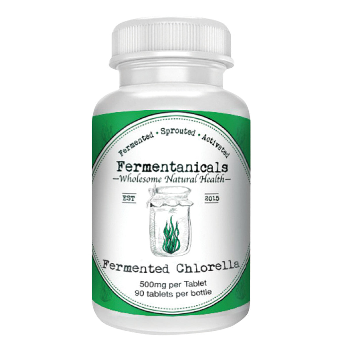 Fermentanicals - Fermented Chlorella 500mg 90t