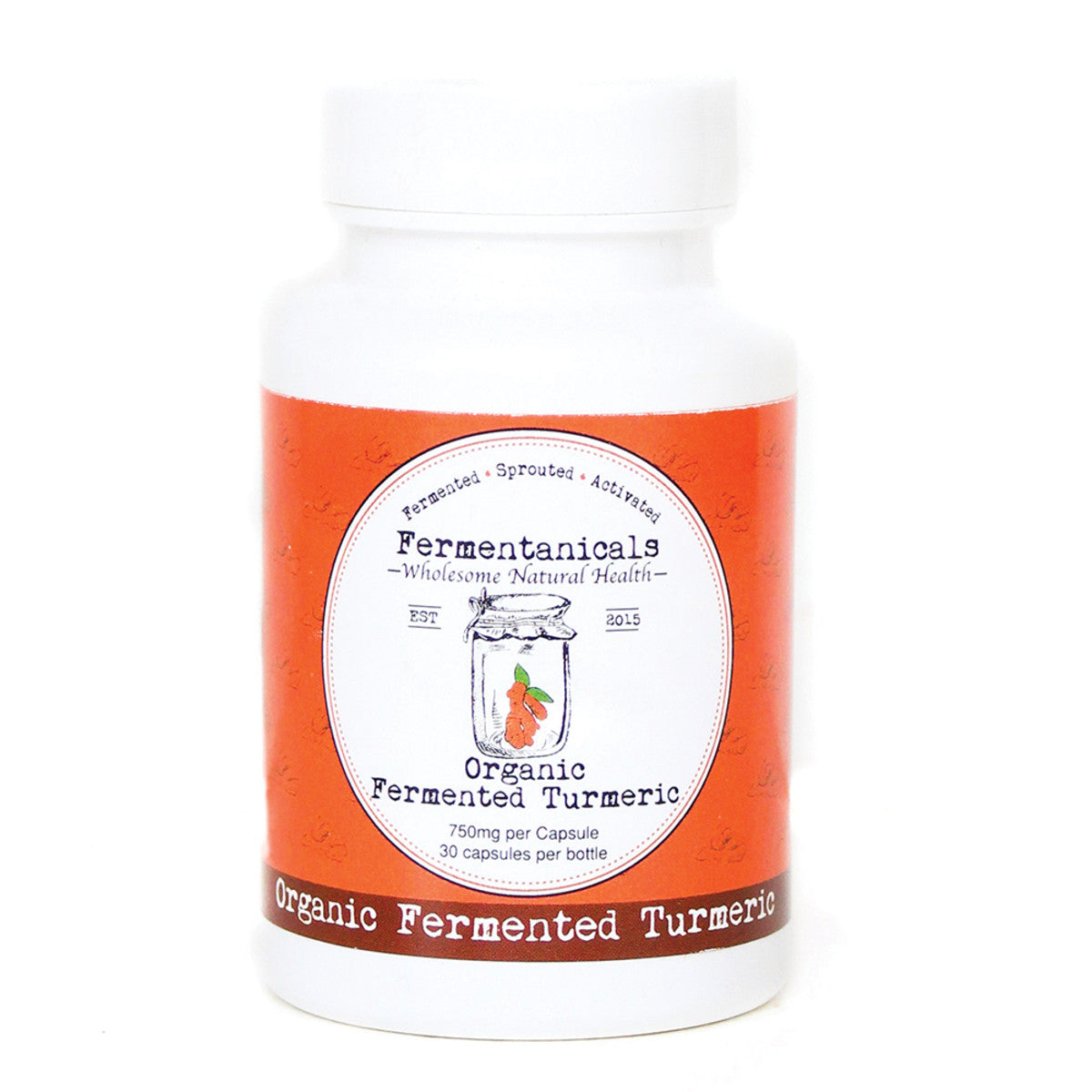 Fermentanicals - Fermented Turmeric 750mg 30c
