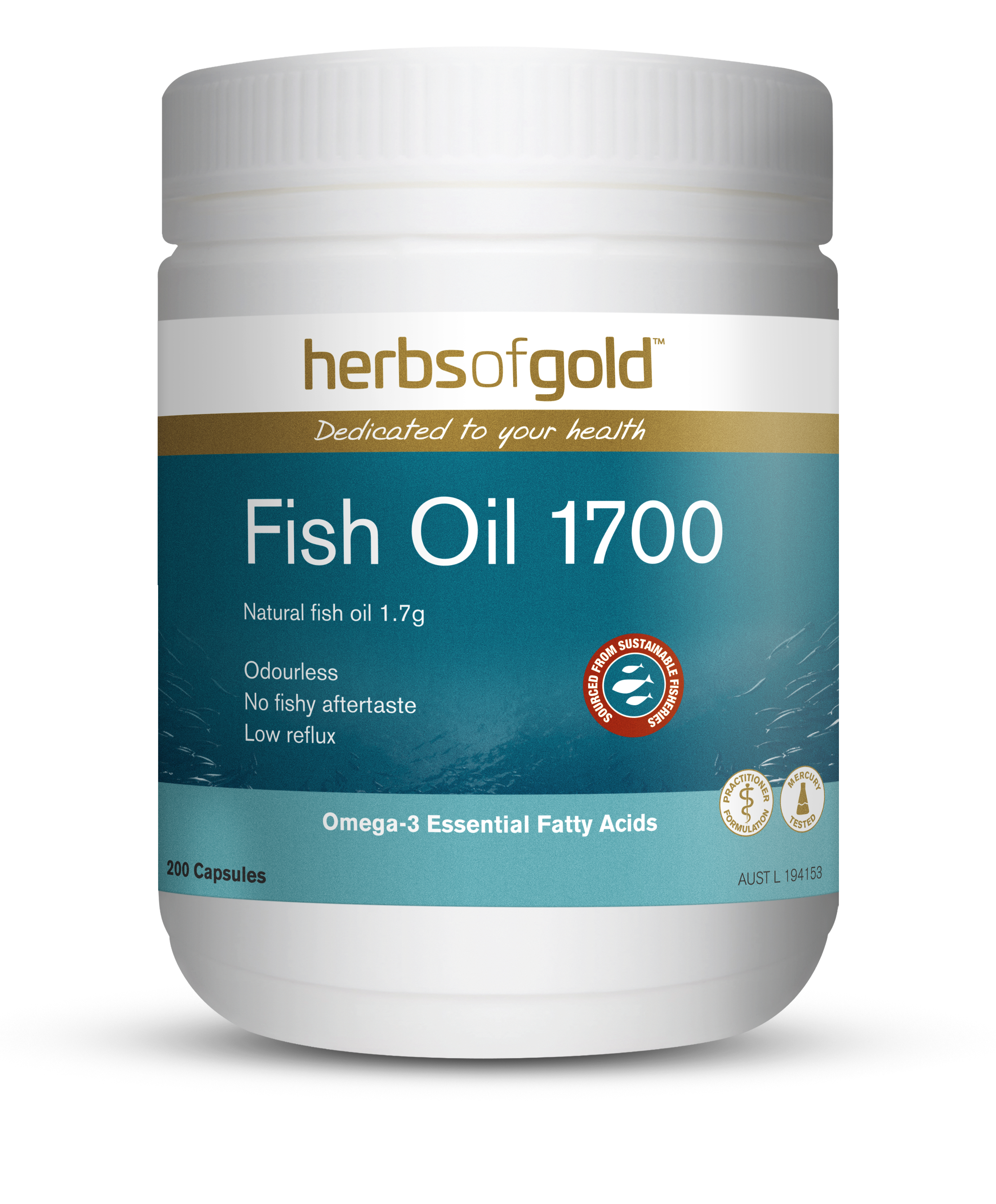 Herbs of Gold - Fish Oil 1700
