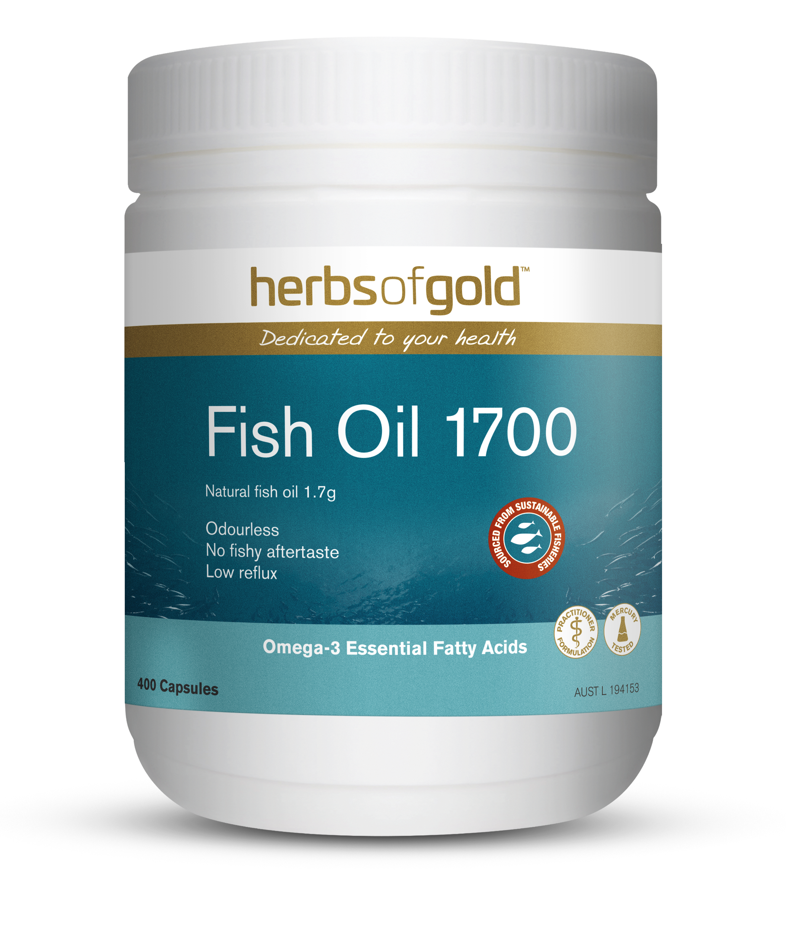 Herbs of Gold - Fish Oil 1700