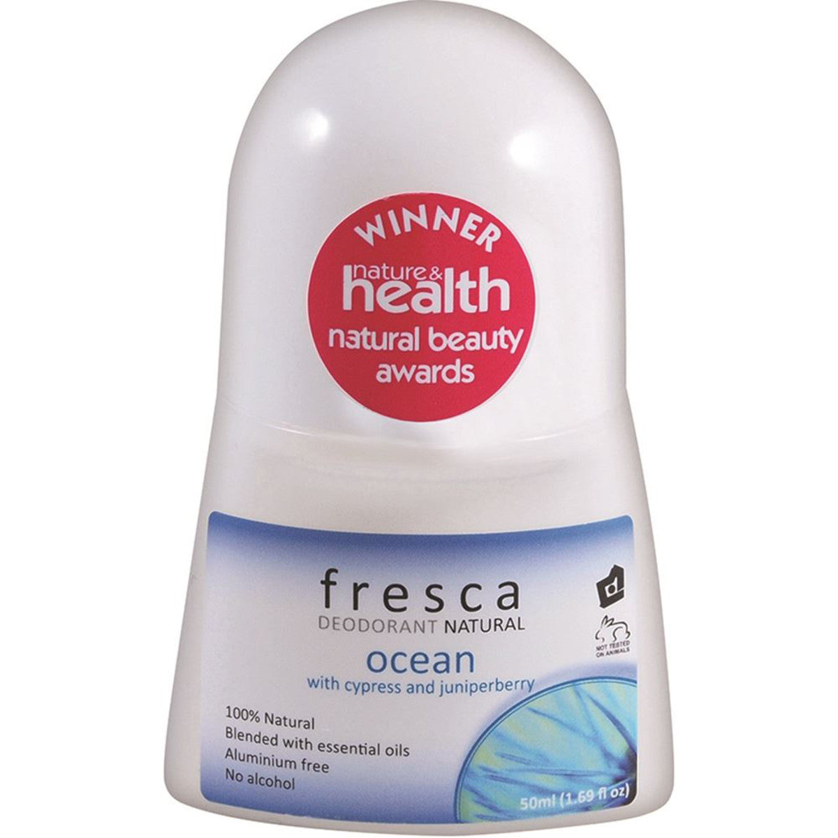 Fresca Natural - Deodorant Ocean (with Cypress & Juniper Berry)