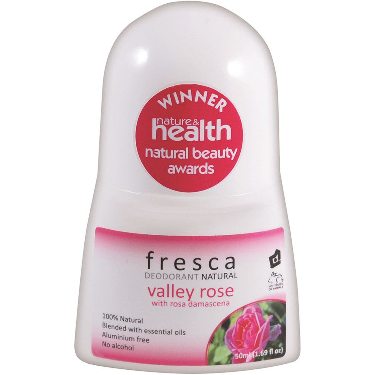 Fresca Natural - Deodorant Valley Rose (with Rosa Damascena)