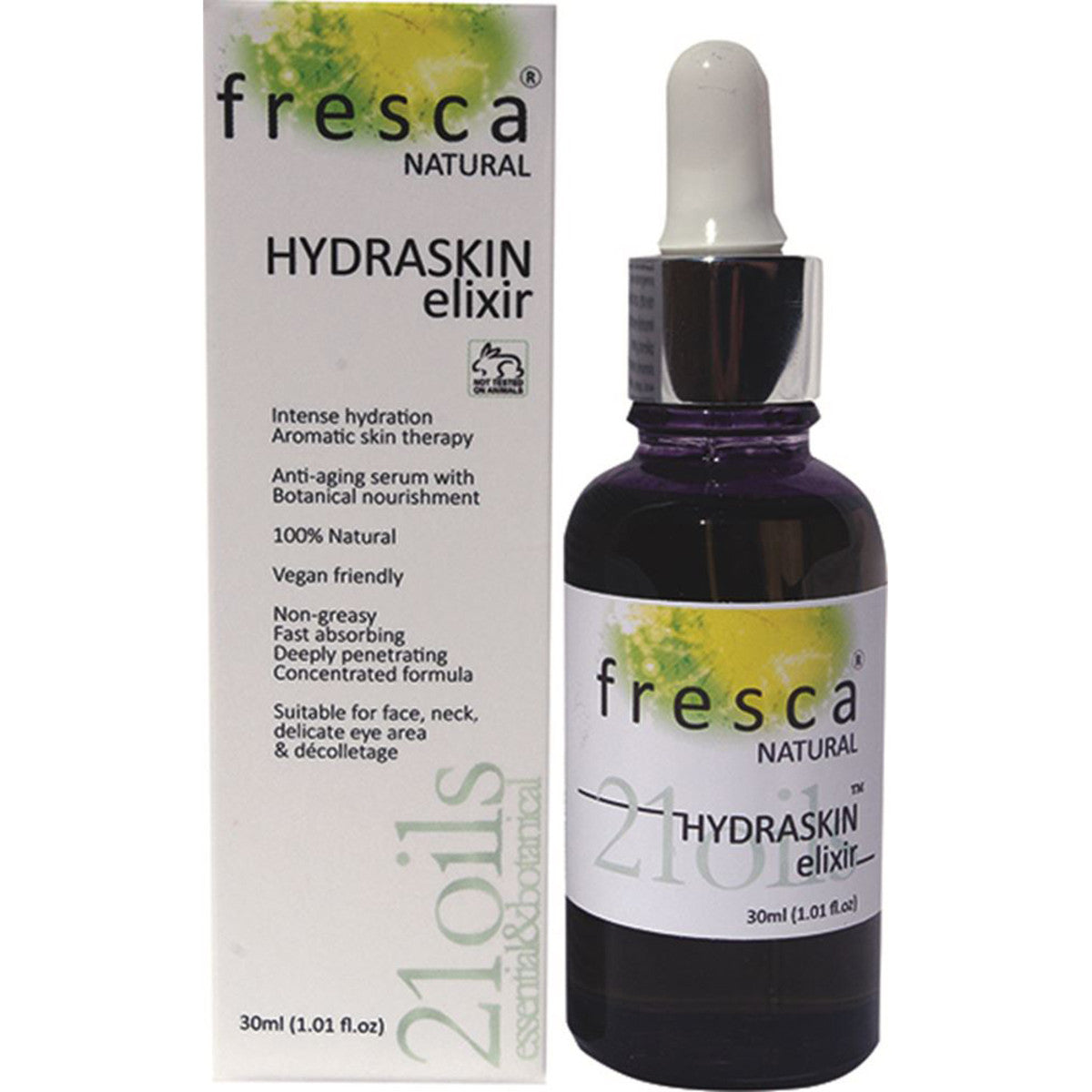 Fresca Natural - Hydraskin Elixir (Anti-Aging Serum with 21 Oils) 30ml