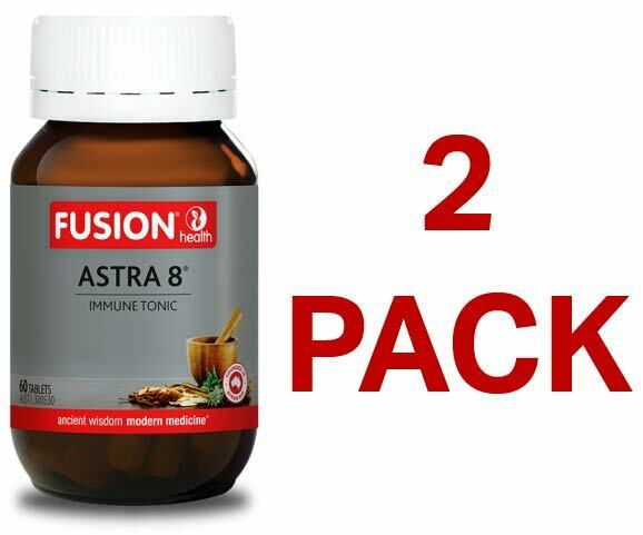 Fusion Health Astra 8 Immune Tonic 60 Tablets - 2 Pack