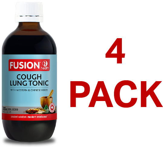 Fusion Health - Cough Lung Tonic Liquid 200mL - 4 Pack - $32.90 each