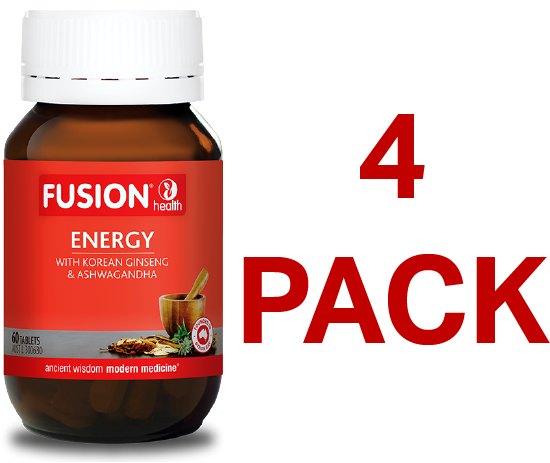 Fusion Health - Energy 60 Tablets - 4 Pack - $30.20 each