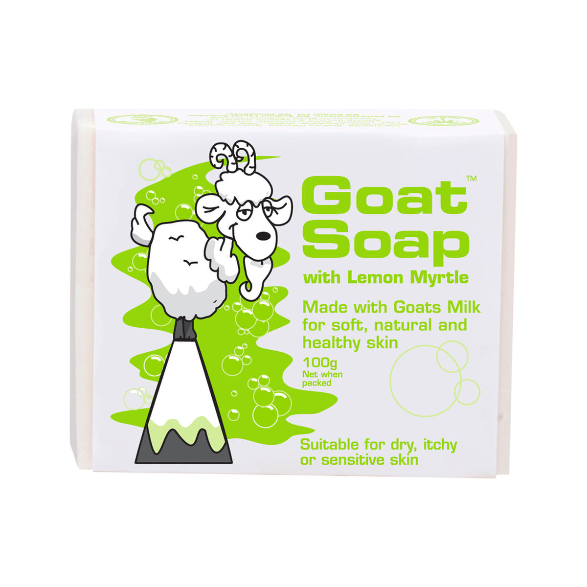 Goat Soap Australia - Goat Soap Bar Lemon Myrtle