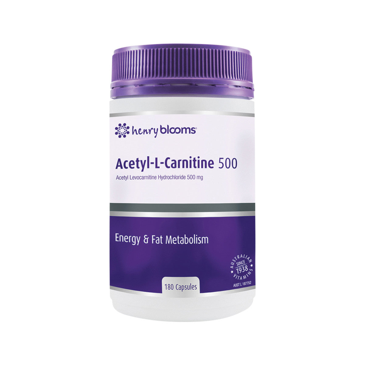 Henry Blooms - Acetyl L Carnitine 500