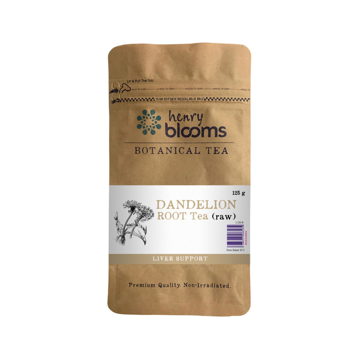 Henry Blooms - Dandelion Root Tea (Raw)