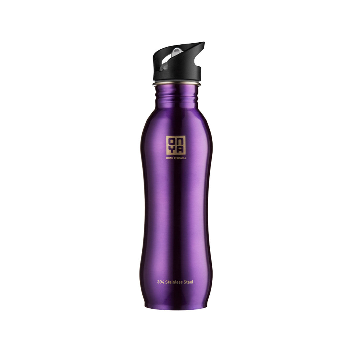 H2Onya Stainless Steel Bottle 750ml Purple