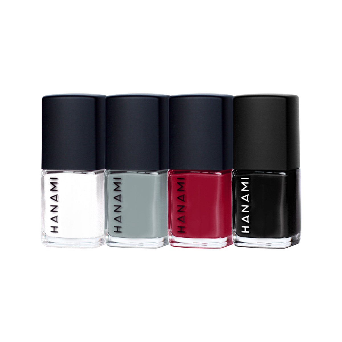 Hanami - Nail Polish Collection Noir 9ml x 4 Pack